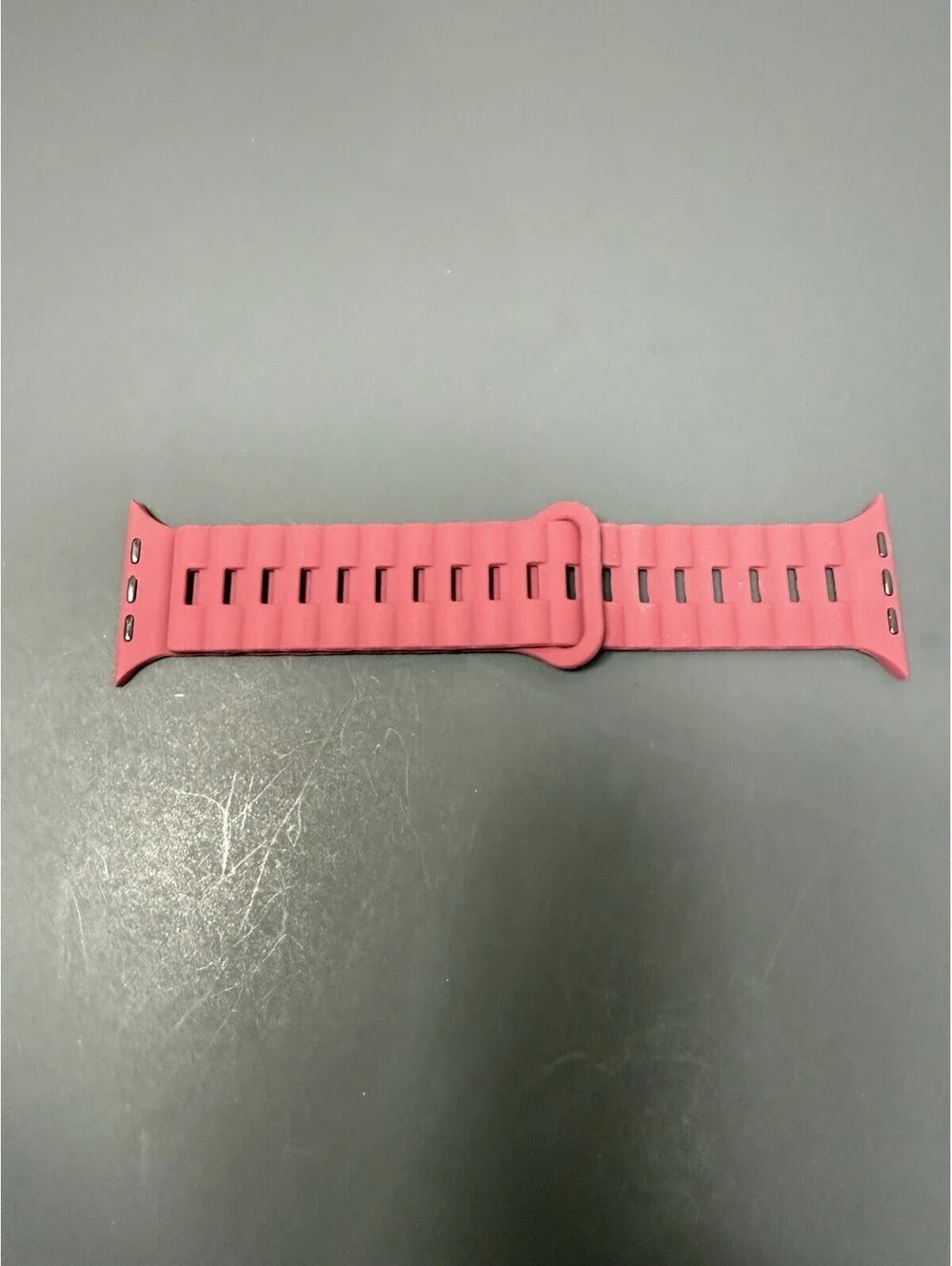 Wine Band For Apple Watch, Sizes 42/44/45/49, Ultra, SE ~ Magnetic Tuck Closure